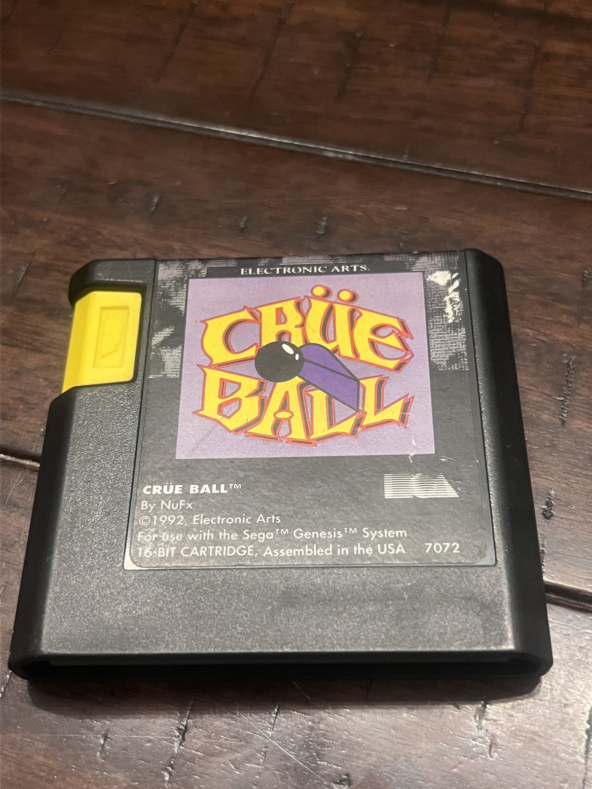 Crue Ball (Sega Genesis, 1992) CART ONLY
