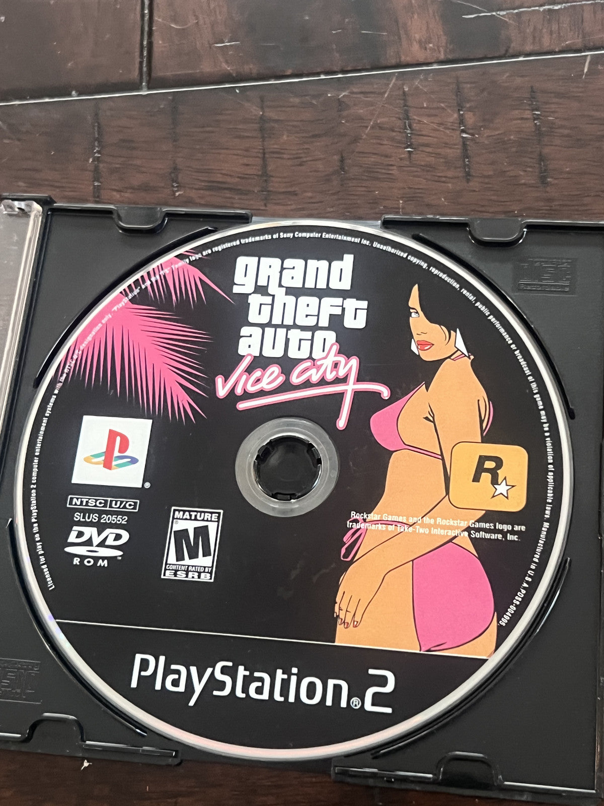 Grand Theft Auto Vice City (Sony Playstation 2 PS2, 2002) DISC ONLY