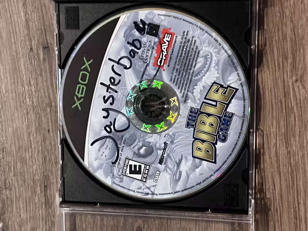 The Bible Game (Microsoft Xbox, 2005) DISC ONLY