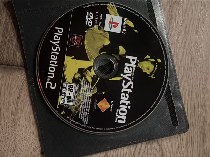 Playstation Magazine Issue 63 (Sony Playstation 2, 2002) DEMO DISC ONLY