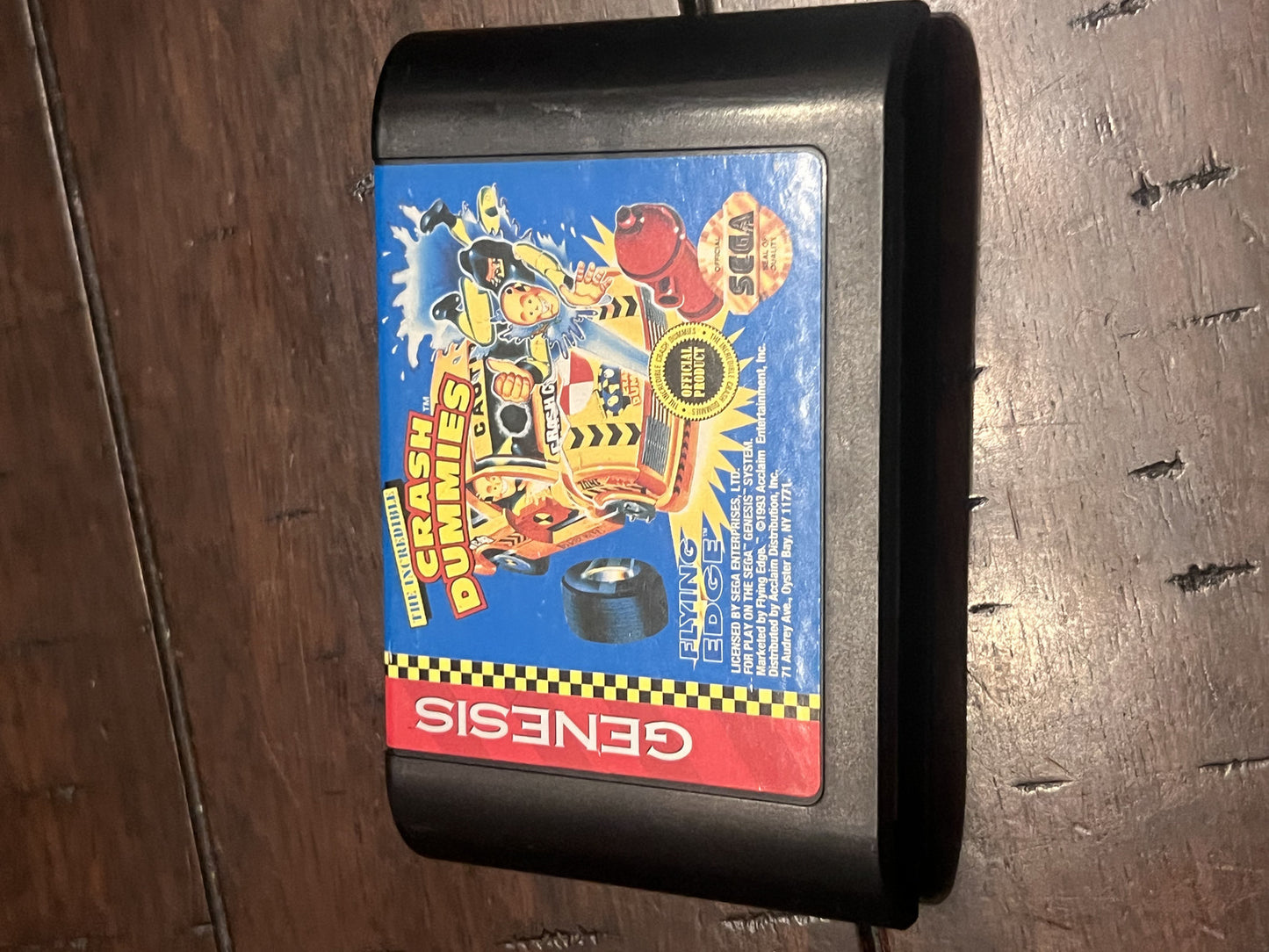 The Incredible Crash Dummies (Sega Genesis, 1993) CART ONLY