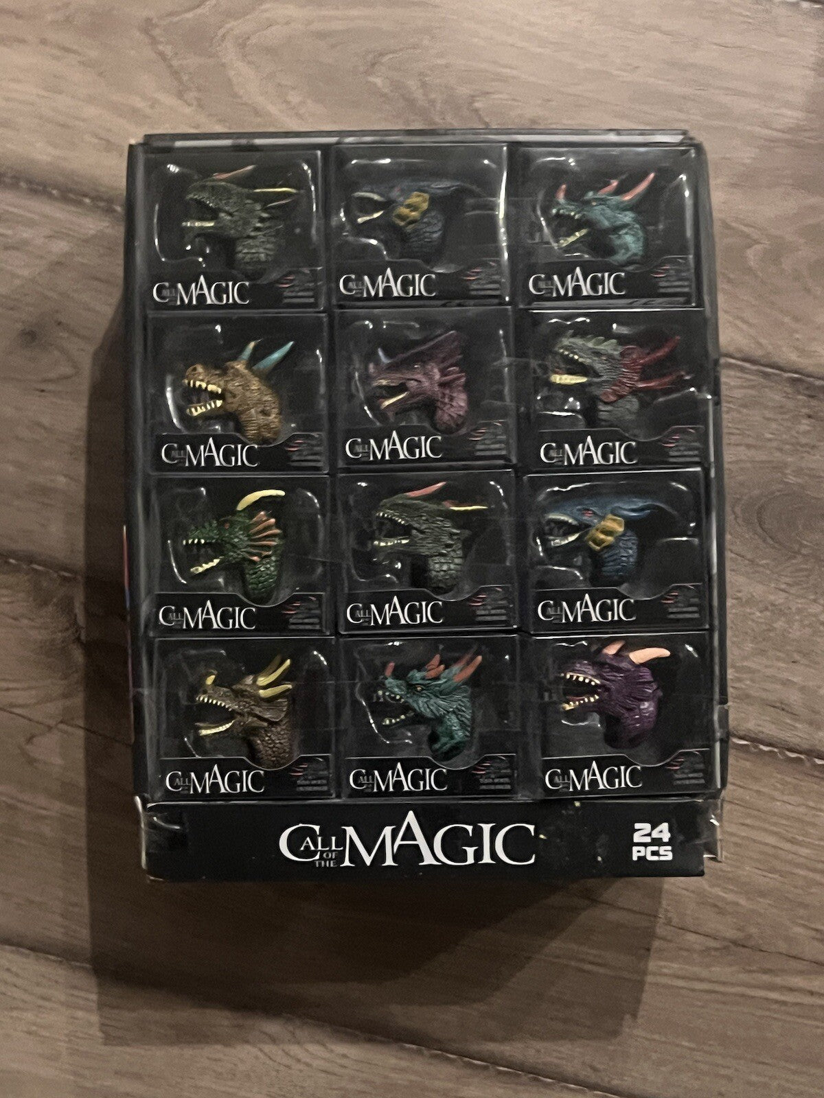 NEW Call Of The Magic Dragon Ring x 24 Pack With Custom Outer Box