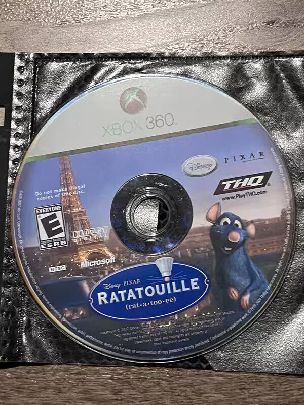 Ratatouille (Microsoft Xbox 360, 2007) DISC ONLY