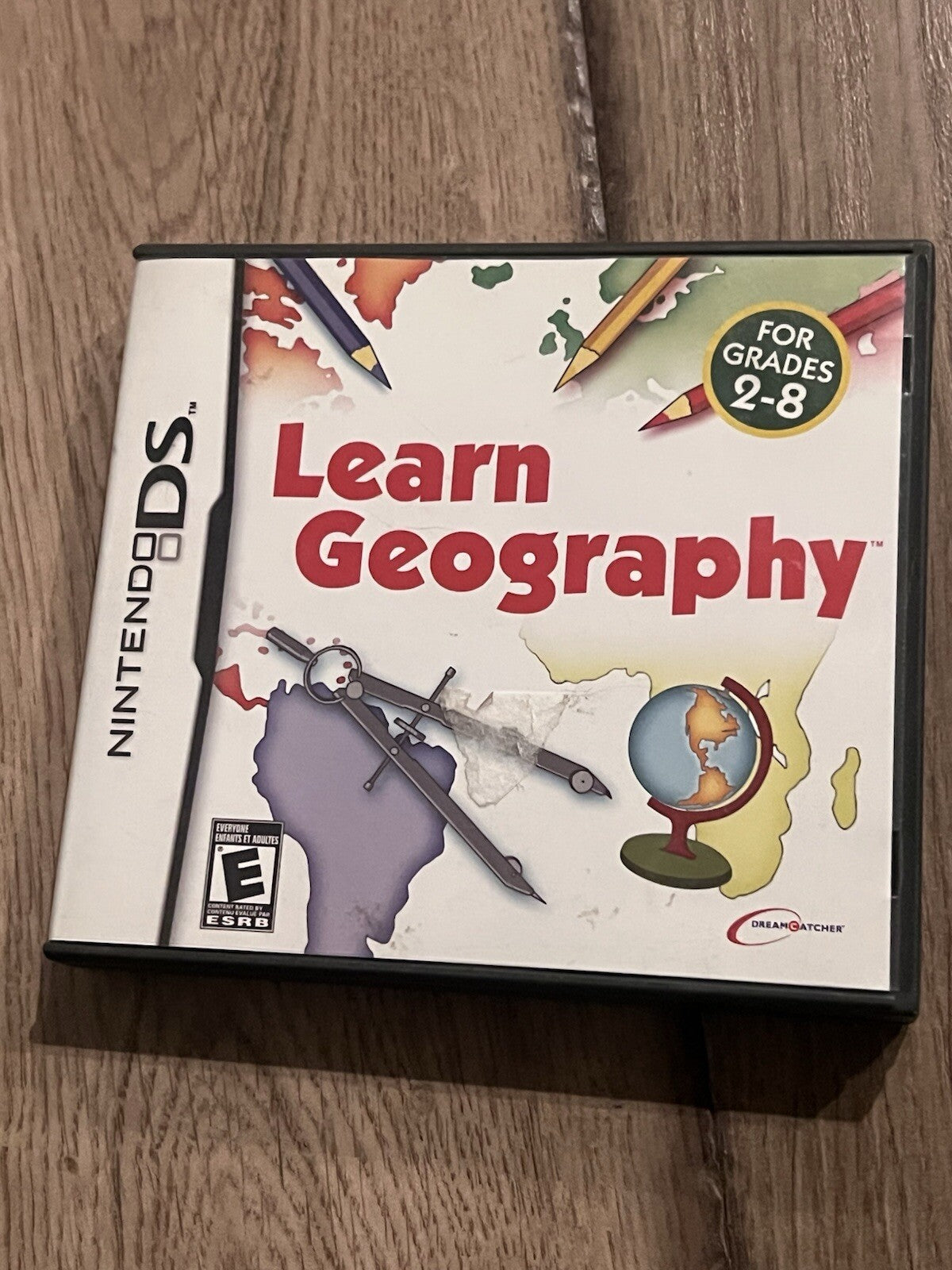 Learn Geography (Nintendo DS, 2009) NO MANUAL