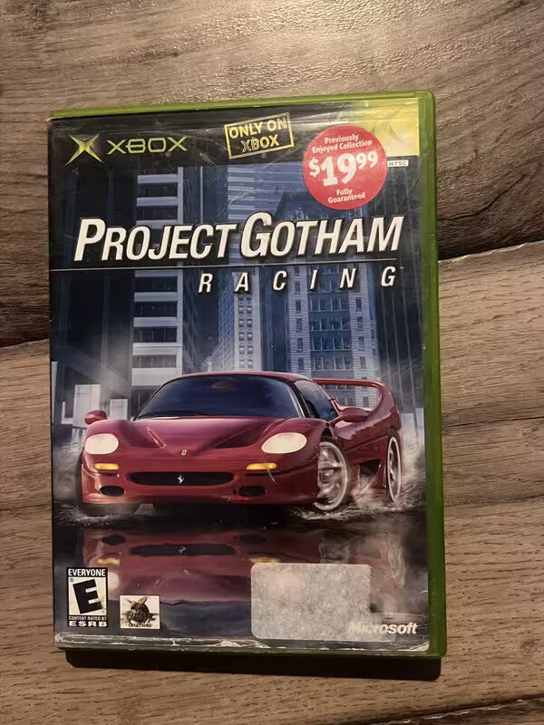 Project Gotham Racing (Microsoft Xbox, 2001) NO MANUAL