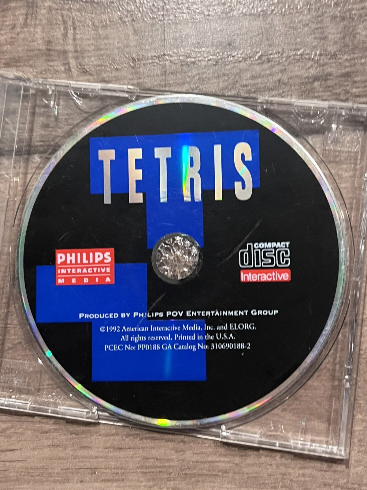 Tetris (Philips CD-i CDI, 1992) DISC ONLY