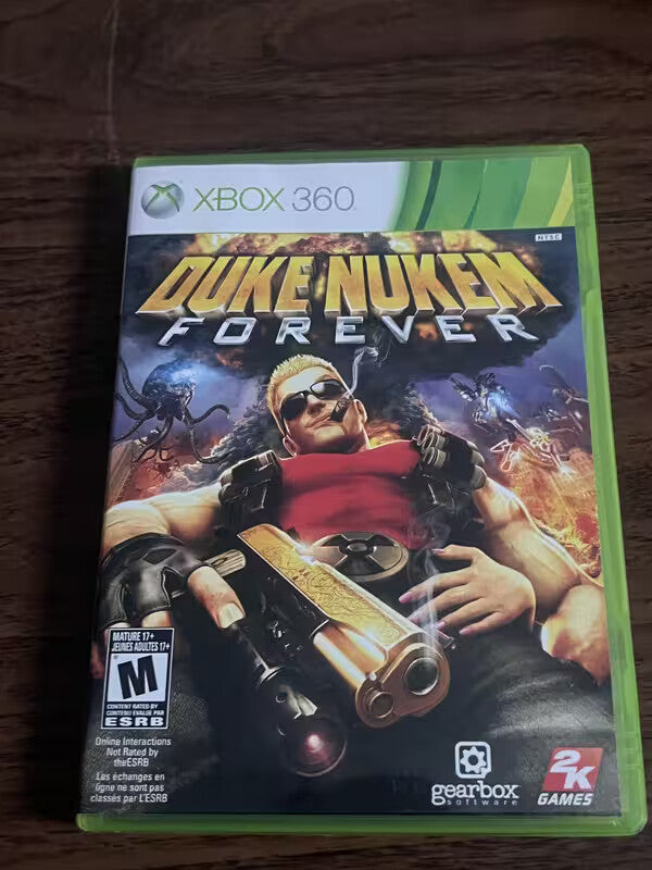 Duke Nukem Forever (Microsoft Xbox 360, 2011) CIB
