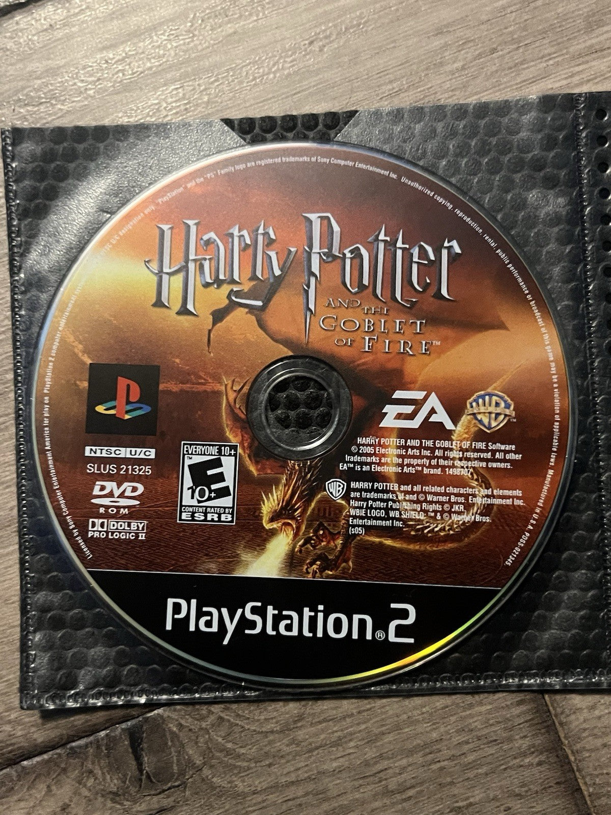 Harry Potter and the Goblet of Fire (Sony PlayStation 2, 2005) DISC ONLY