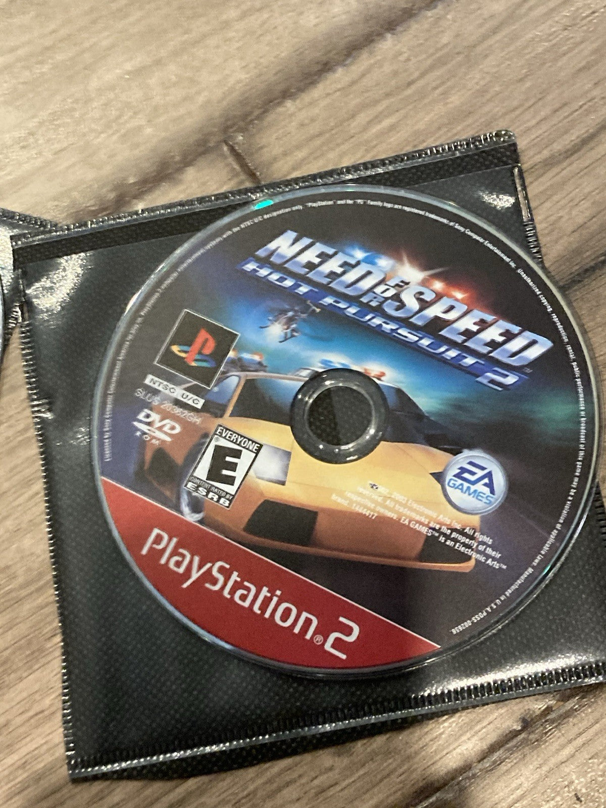 Need for Speed Hot Pursuit 2 - Greatest Hits (PlayStation 2 PS2, 2002) DISC ONLY