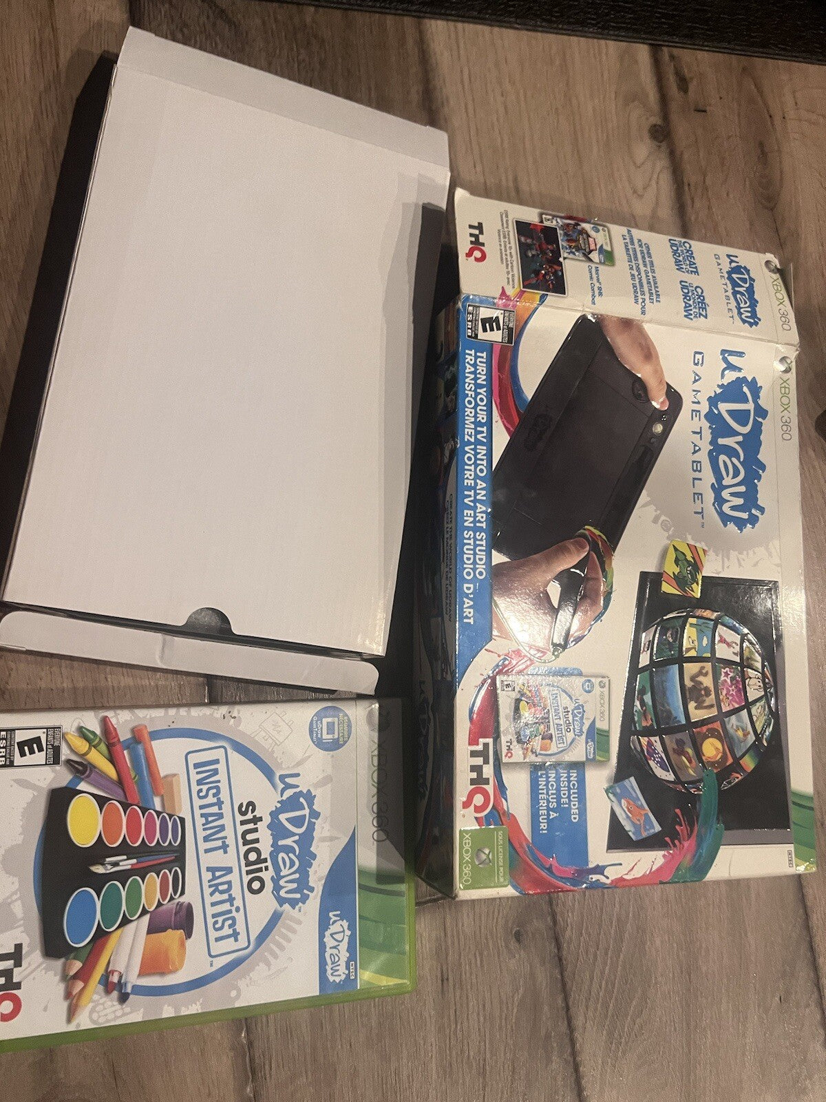 uDraw Game Tablet and Studio: Instant Artist Video Game Xbox 360 - CIB Tested