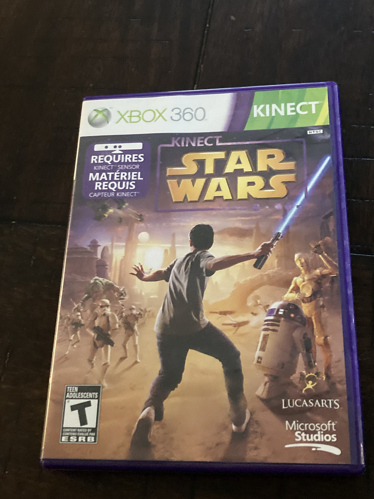 Kinect Star Wars (Microsoft Xbox 360, 2012) CIB COMPLETE