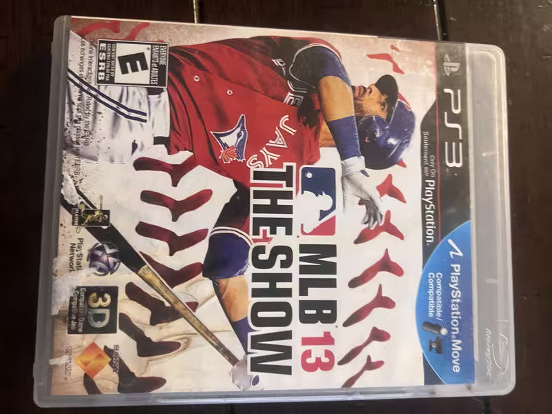 MLB 13 The Show (Sony Playstation 3, 2013) NO MANUAL