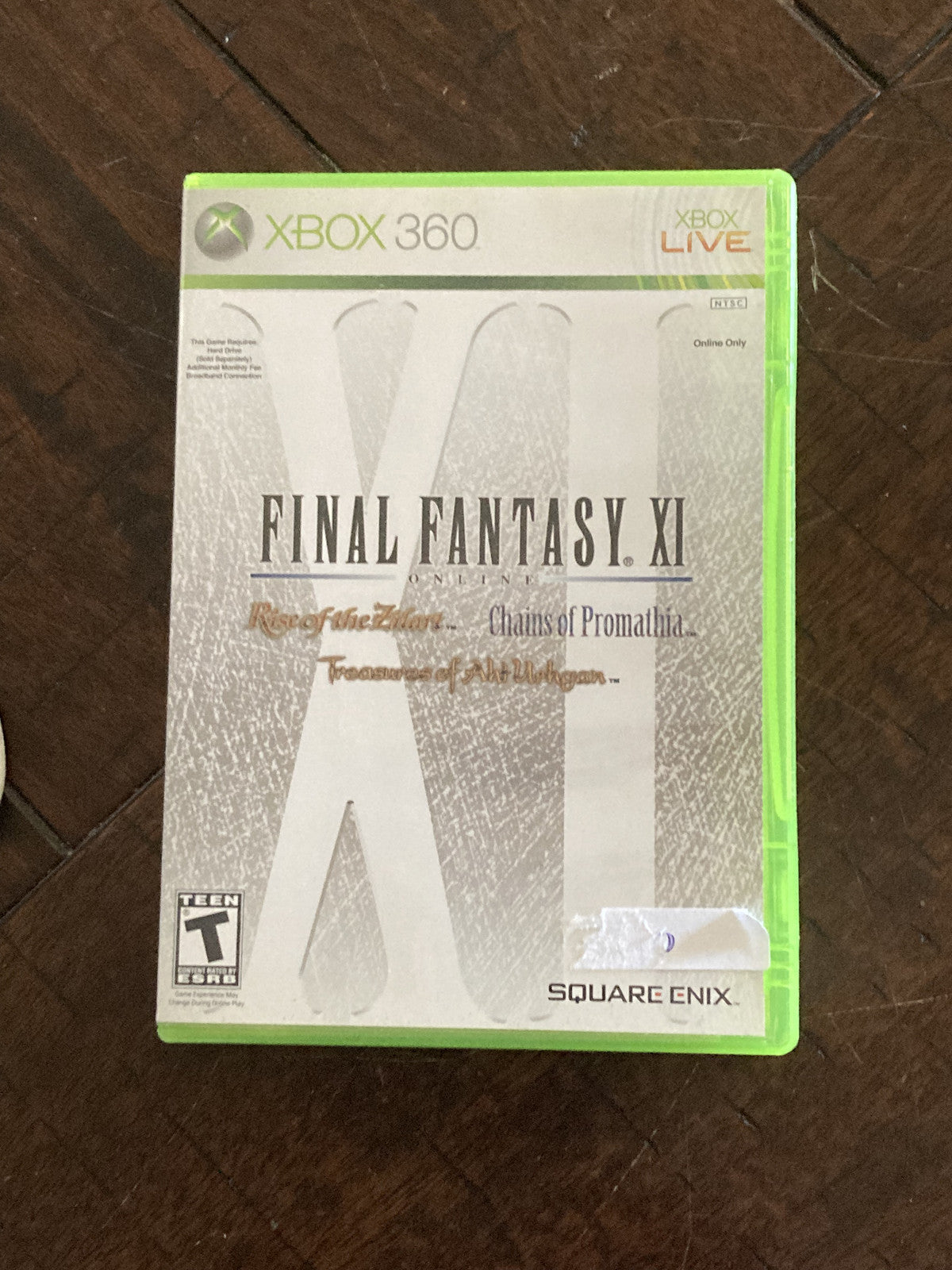 Final Fantasy XI Online (Microsoft Xbox 360, 2004) CIB COMPLETE