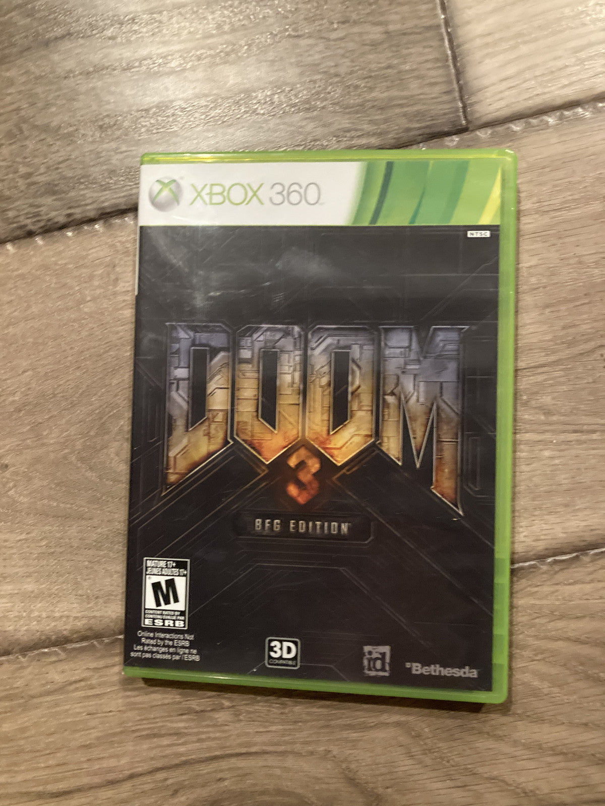 Doom 3 BFG Edition (Microsoft Xbox 360, 2012) CIB COMPLETE