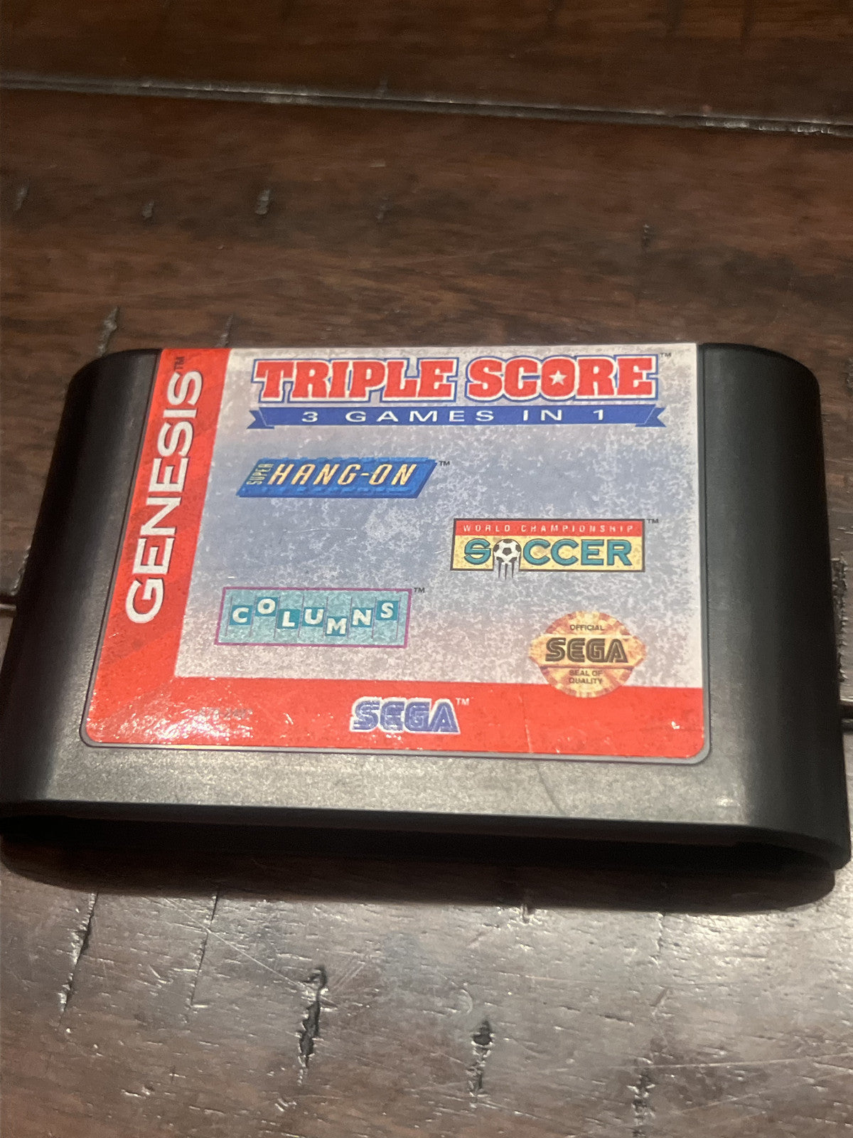 Triple Score (Sega Genesis, 1993) CART ONLY