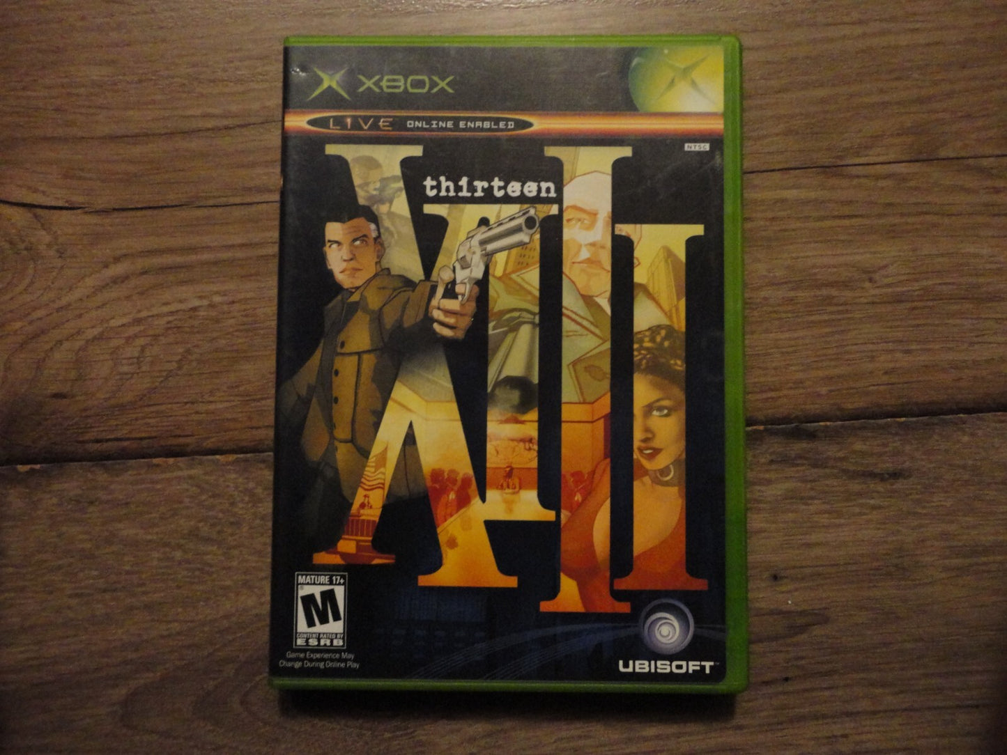 XIII (Microsoft Xbox, 2003) NO MANUAL
