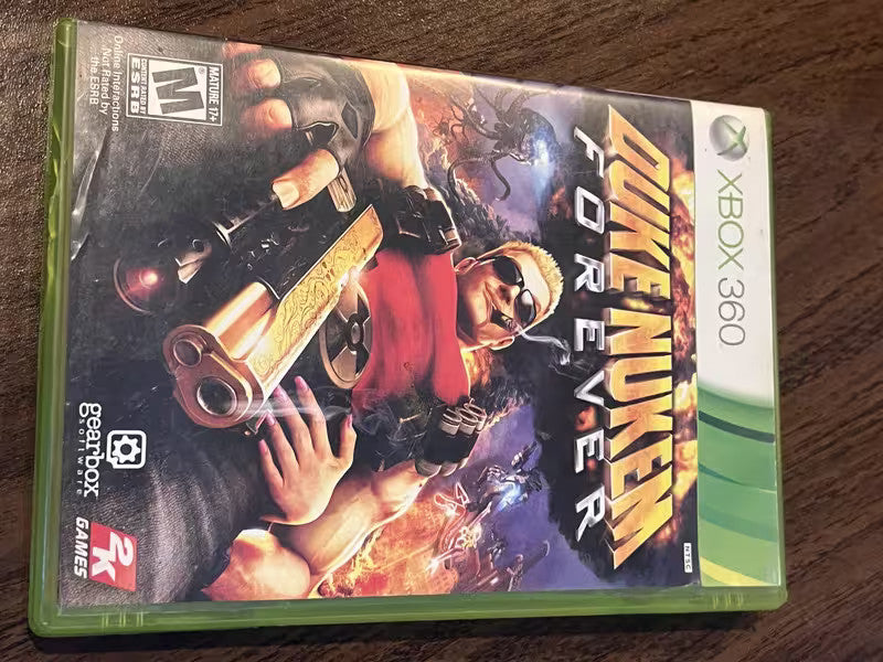 Duke Nukem Forever (Microsoft Xbox 360, 2011) NO MANUAL