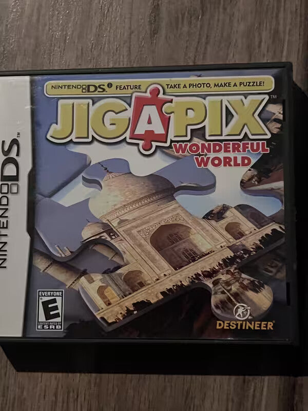 Jigapix: Wonderful World (Nintendo DS, 2010) CIB