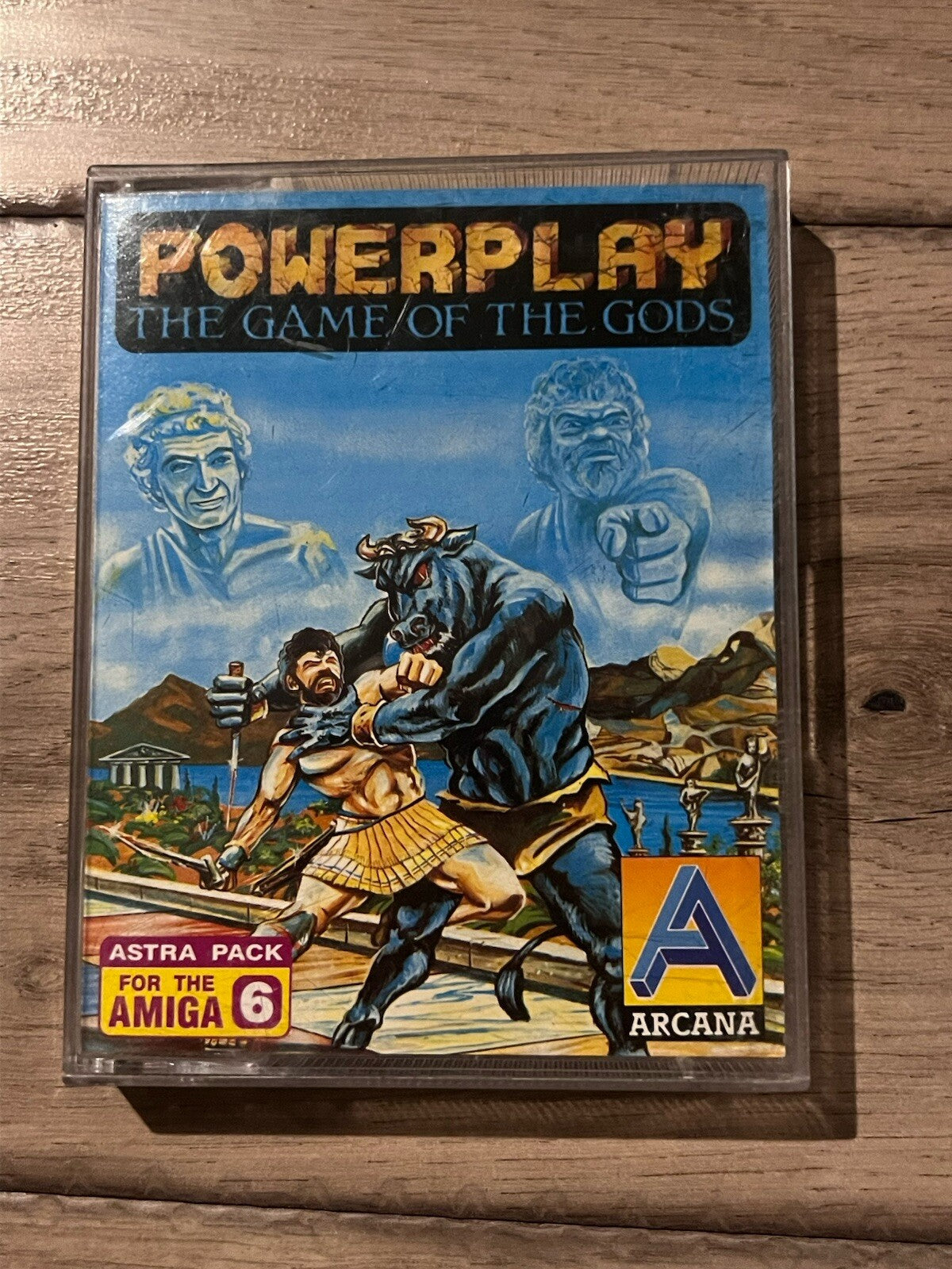 Powerplay The Game of the Gods (Commodore Amiga, 1991) CIB COMPLETE