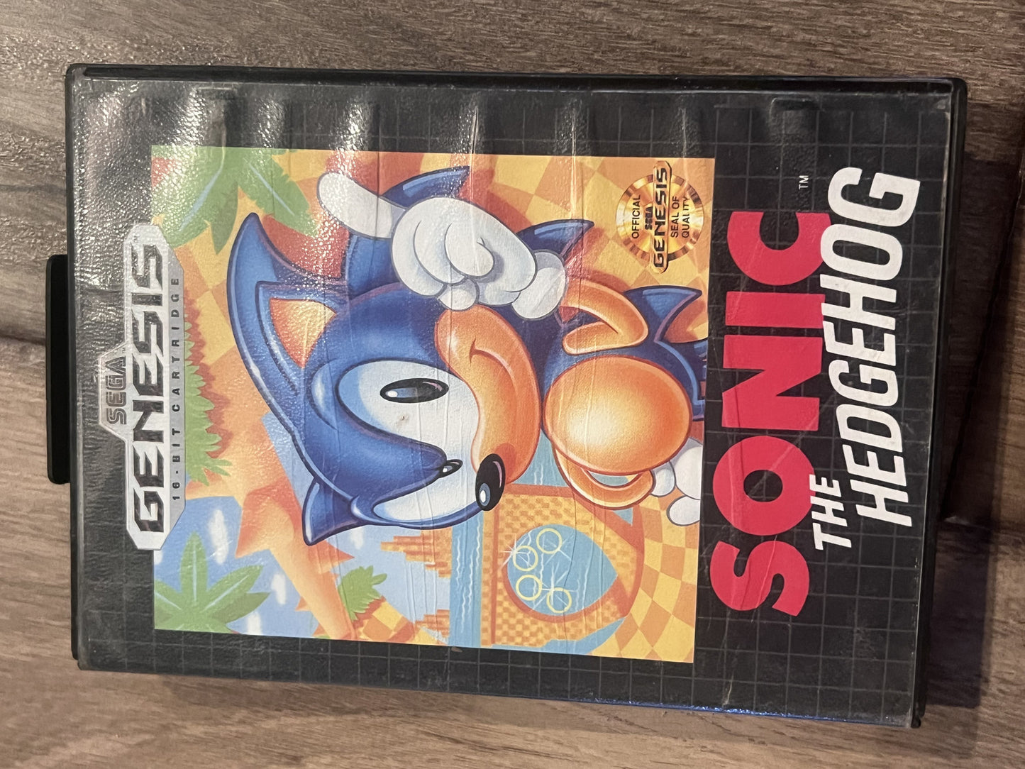 Sonic the Hedgehog (Sega Genesis, 1991) WITH BOX NO MANUAL