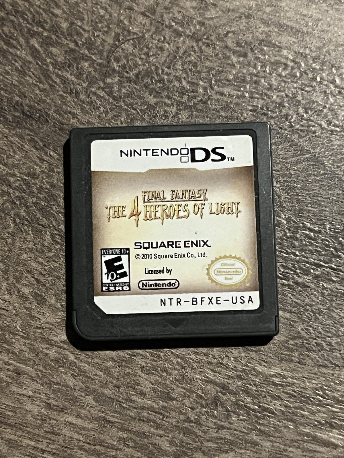 Final Fantasy: The 4 Heroes of Light (Nintendo DS, 2010) CART ONLY