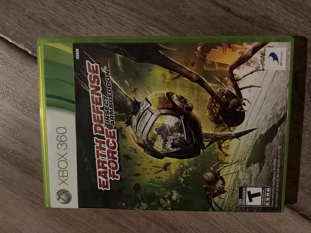 Earth Defense Force: Insect Armageddon (Microsoft Xbox 360, 2011) NO MANUAL