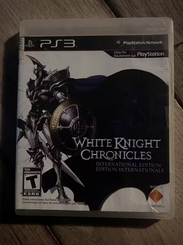 White Knight Chronicles International Edition (Sony Playstation 3, 2010) CIB