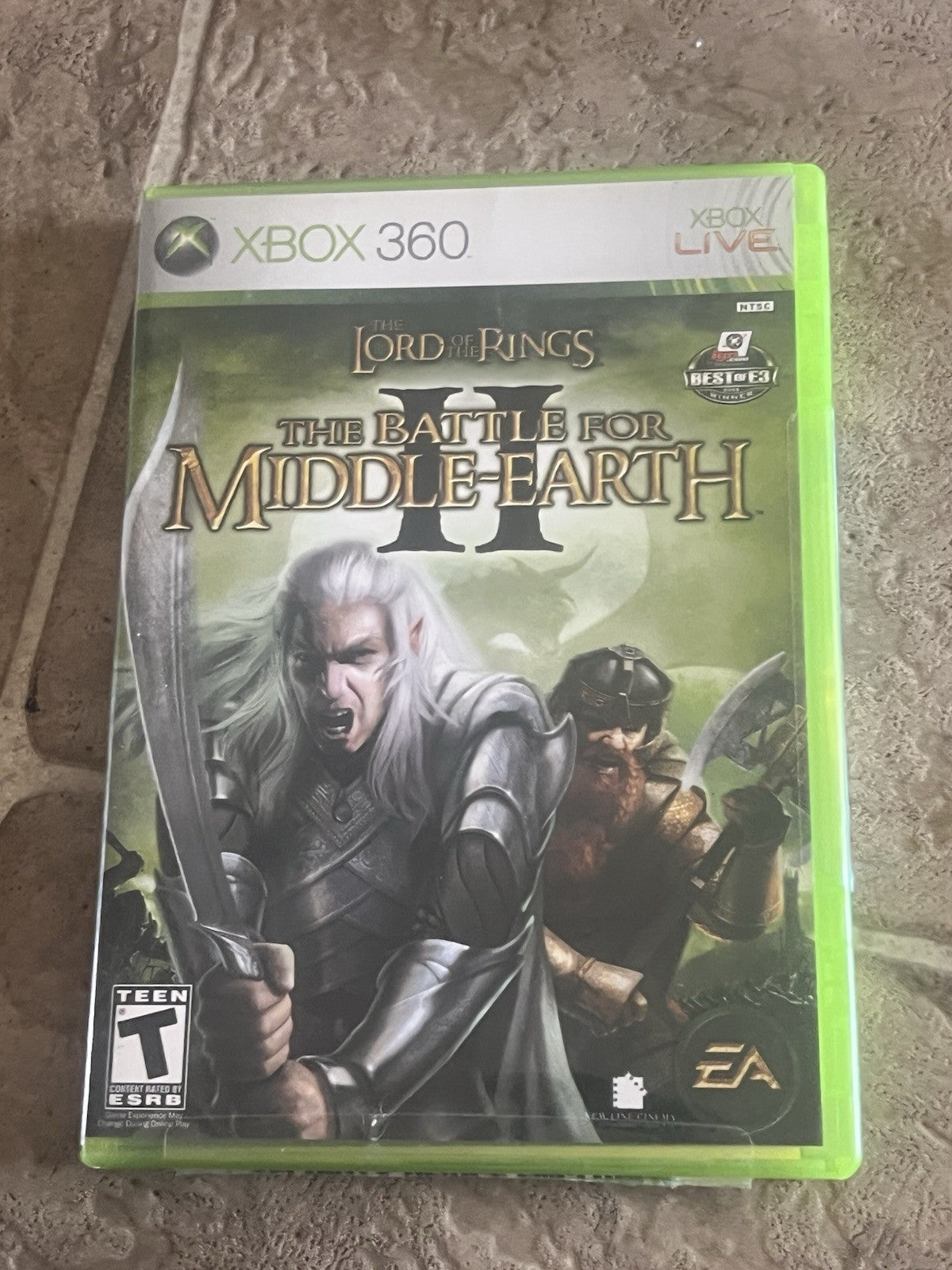 Lord of the Rings Battle for Middle Earth II (Microsoft Xbox 360, 2006) CIB
