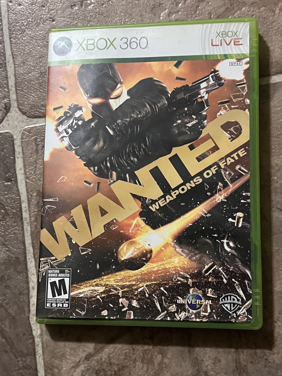 Wanted: Weapons of Fate (Microsoft Xbox 360, 2009) CIB COMPLETE