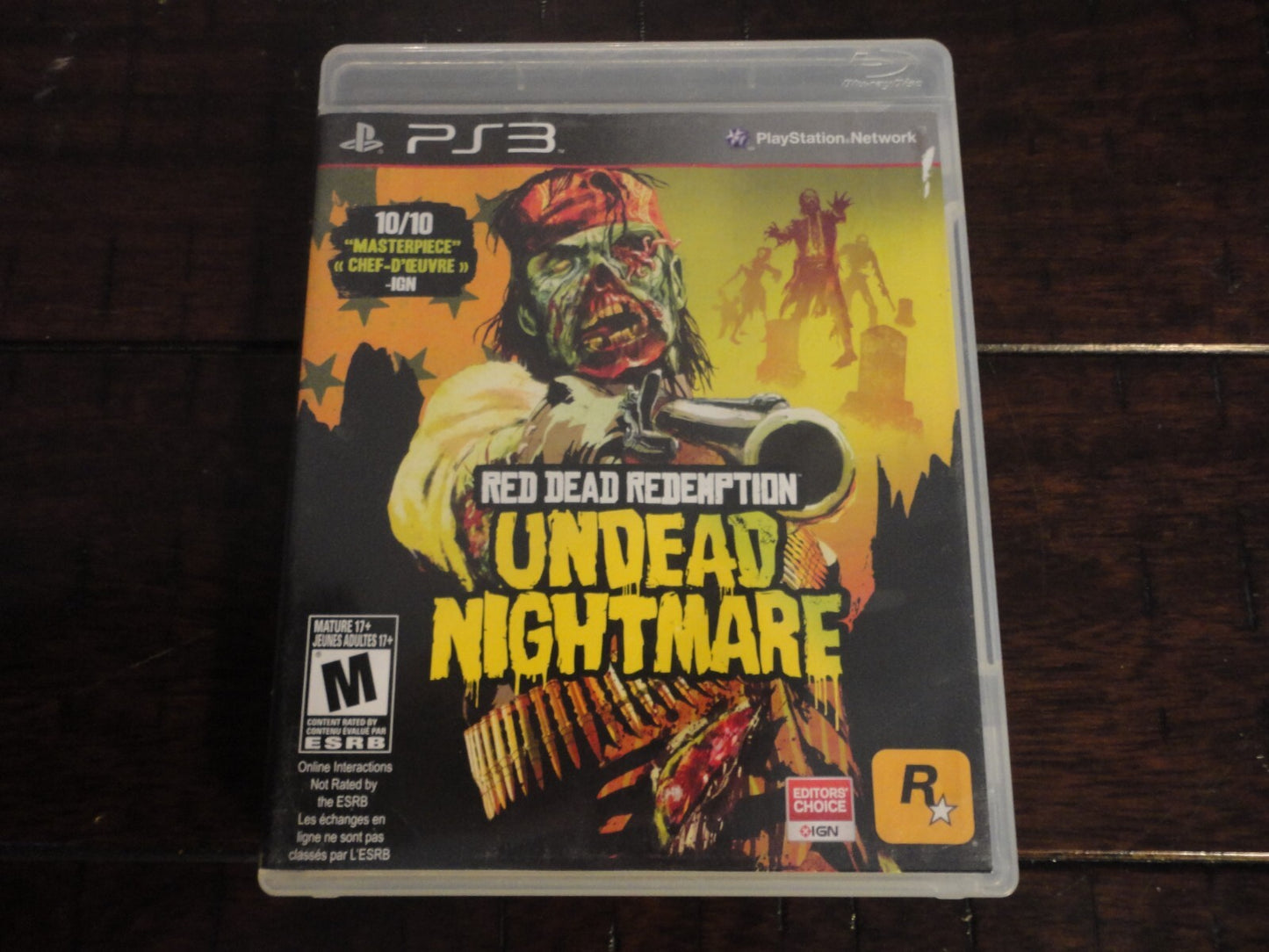 Red Dead Redemption: Undead Nightmare (Sony PlayStation 3, 2010) CIB NO MAP