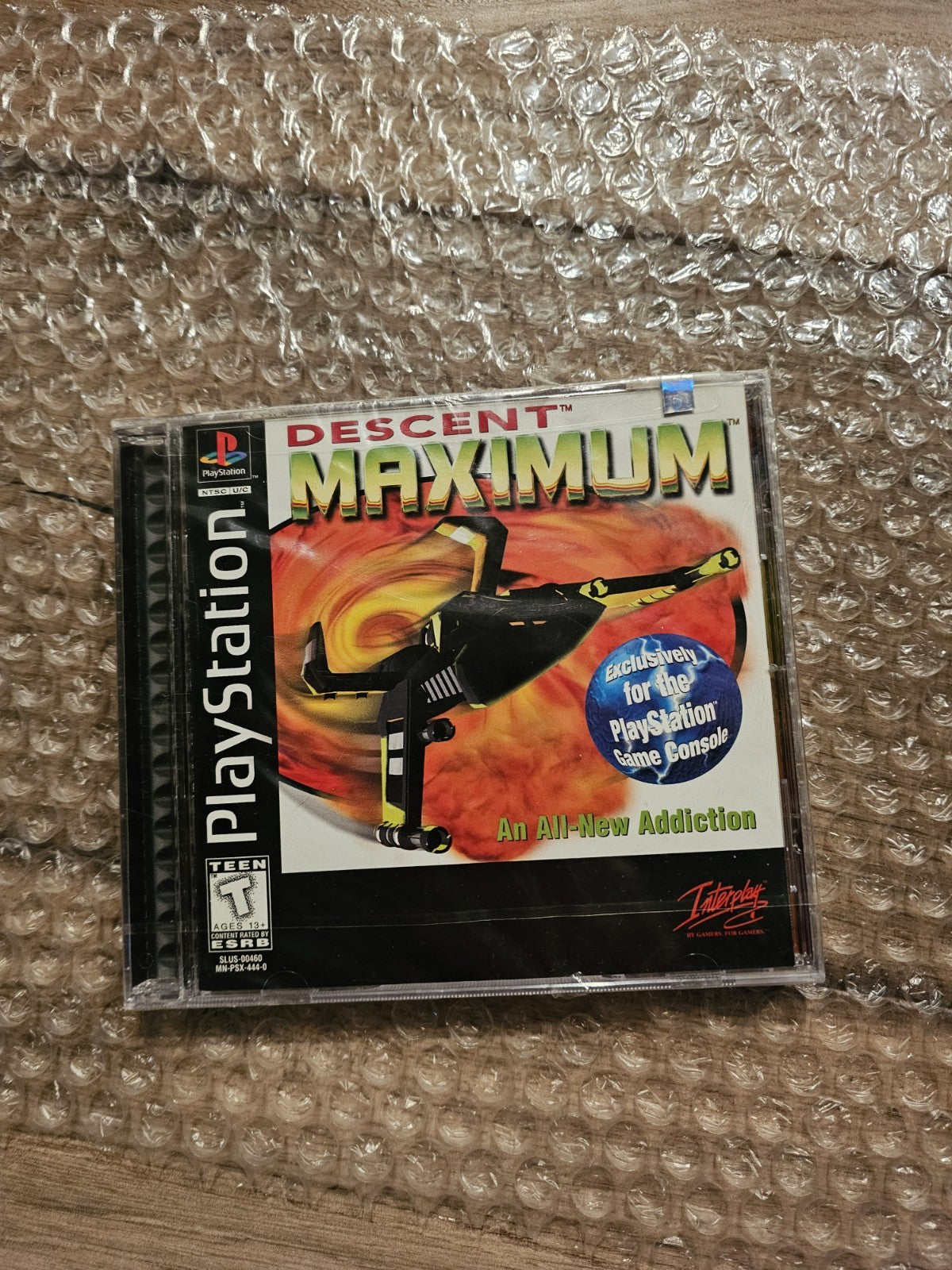 Descent Maximum (Sony Playstation 1 PS1, 1997) NEW SEALED