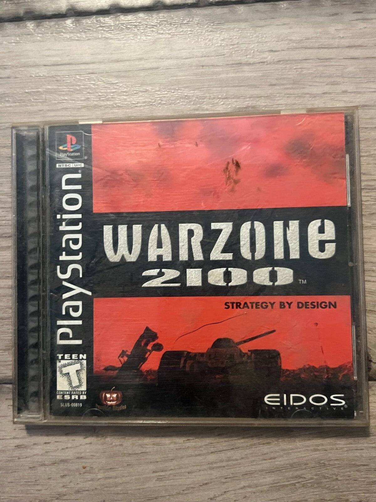 Warzone 2100 (Sony PlayStation 1, 1999) CIB