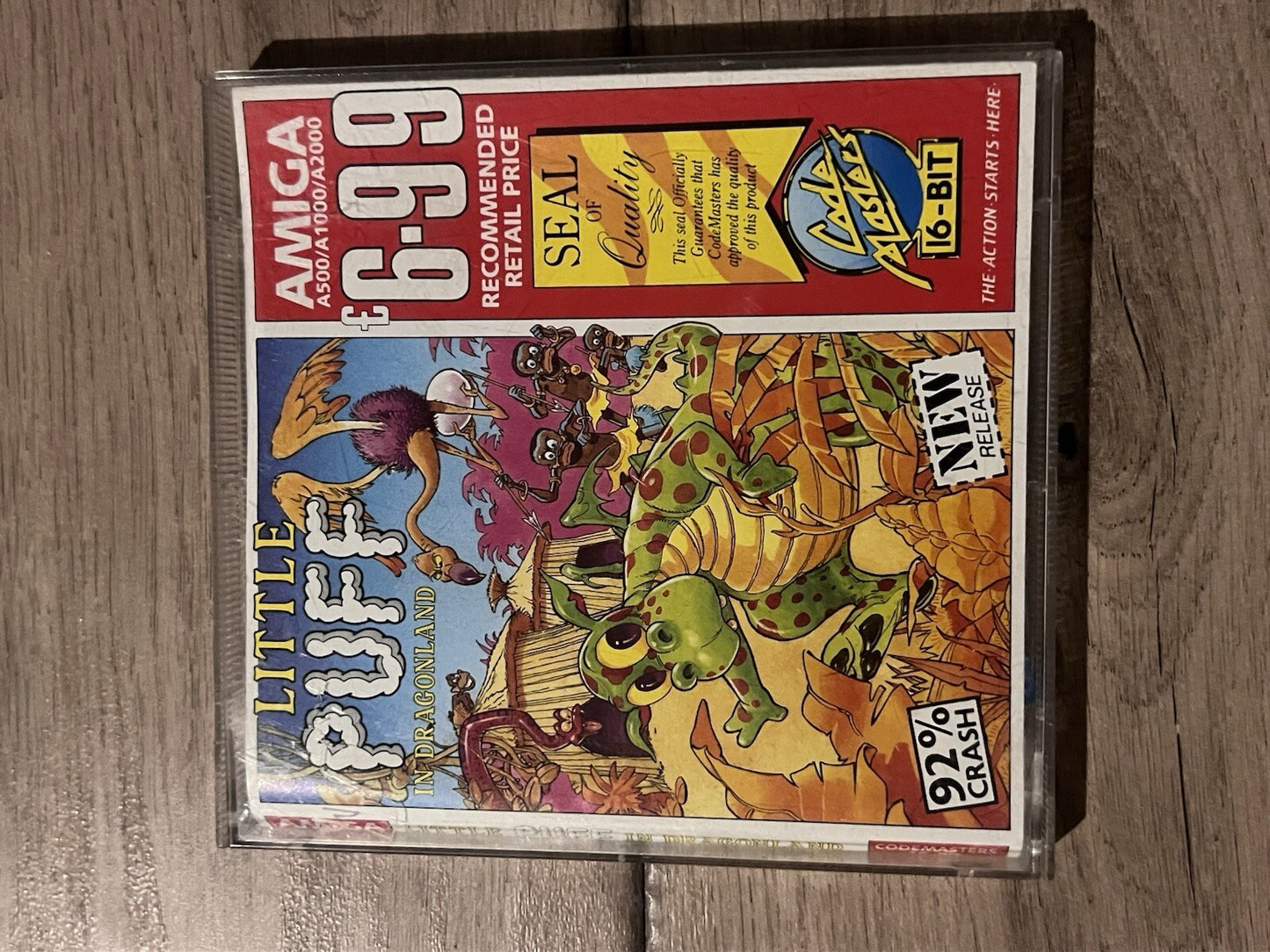 Little Puff: A Code Masters Game (Commodore Amiga, 1989) CIB COMPLETE