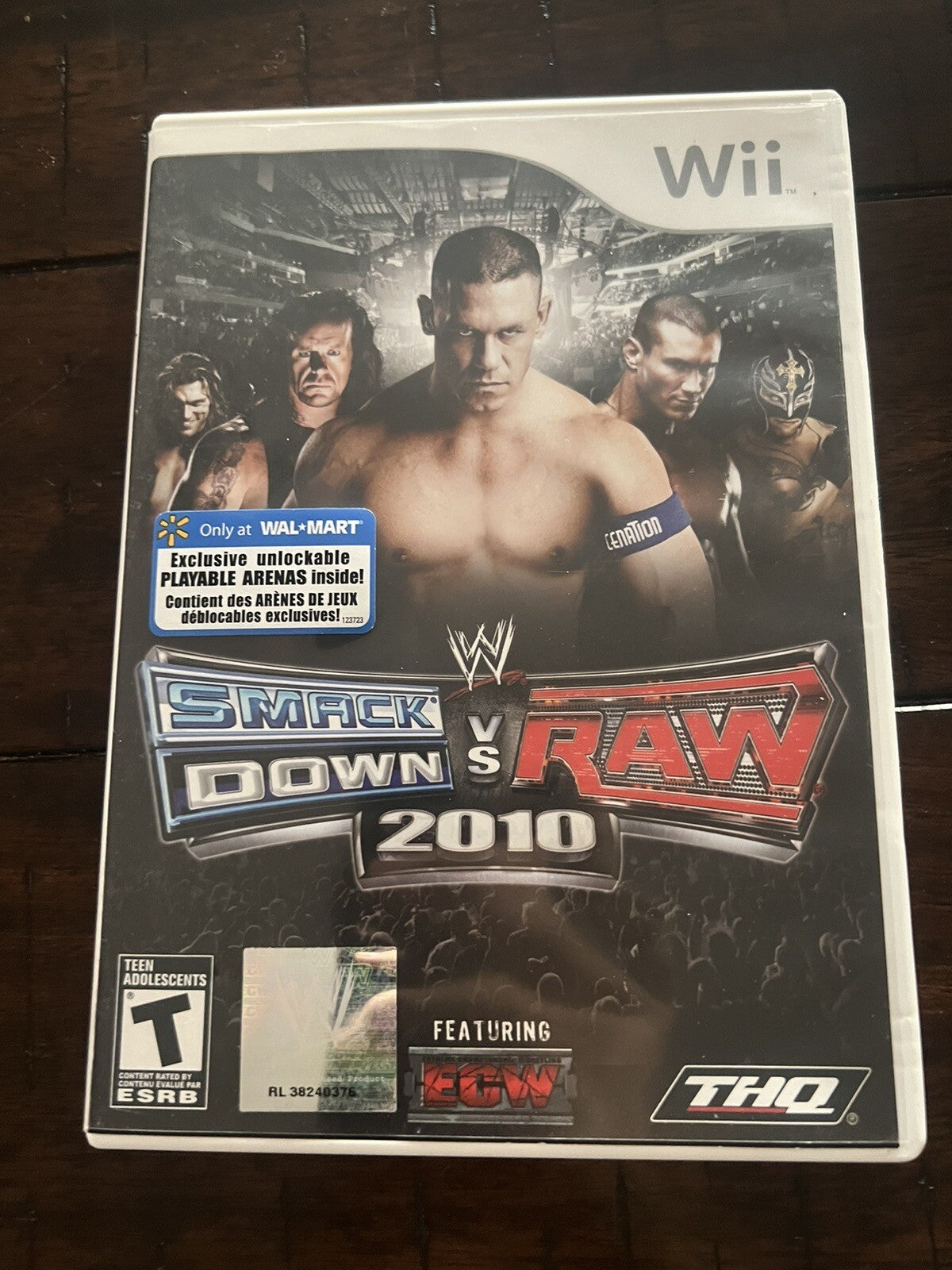 WWE SmackDown vs. Raw 2010 Featuring ECW (Nintendo Wii, 2009) CIB