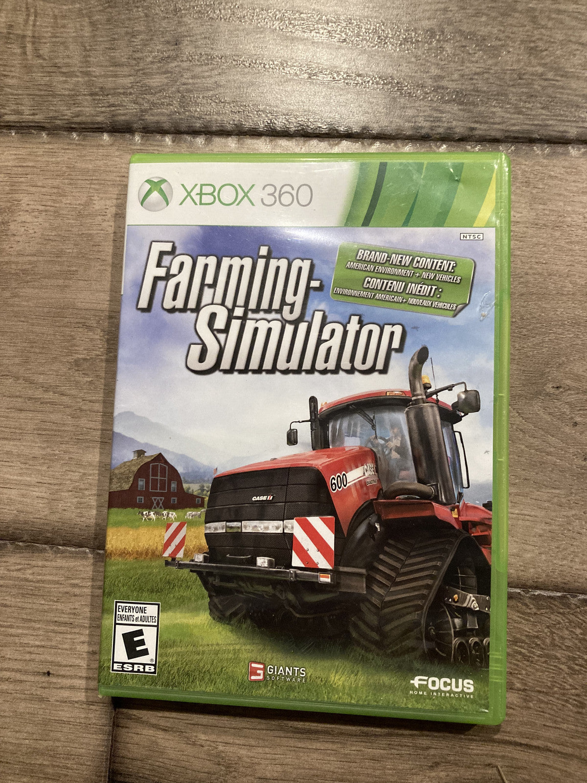 Farming Simulator (Microsoft Xbox 360, 2013) CIB COMPLETE