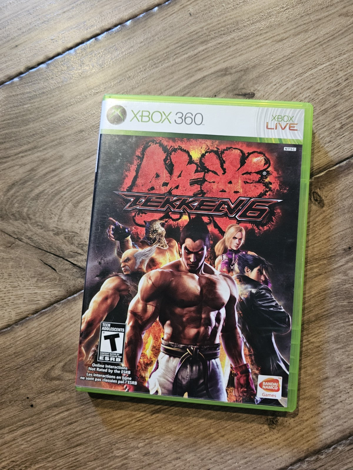 Tekken 6 (Microsoft Xbox 360, 2009) NO MANUAL