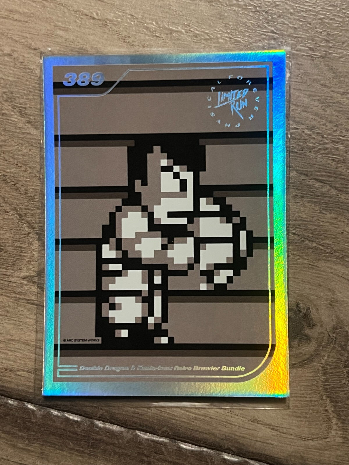 Limited Run Games Silver Trading Card Series 2 #389: Double Dragon & Kunio-Kun