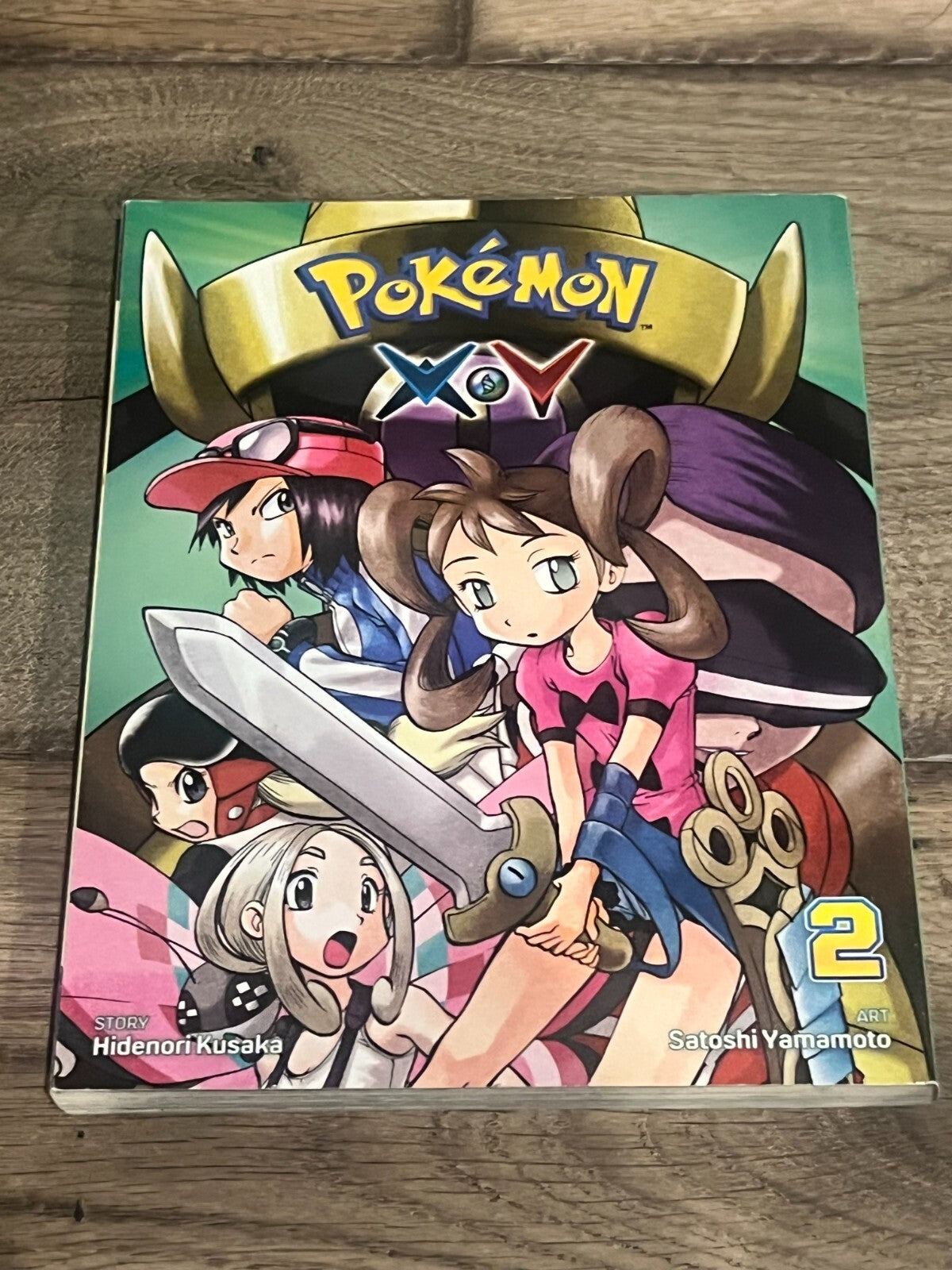 Pokmon XY Vol. 2 by Hidenori Kusaka (English) Paperback Book