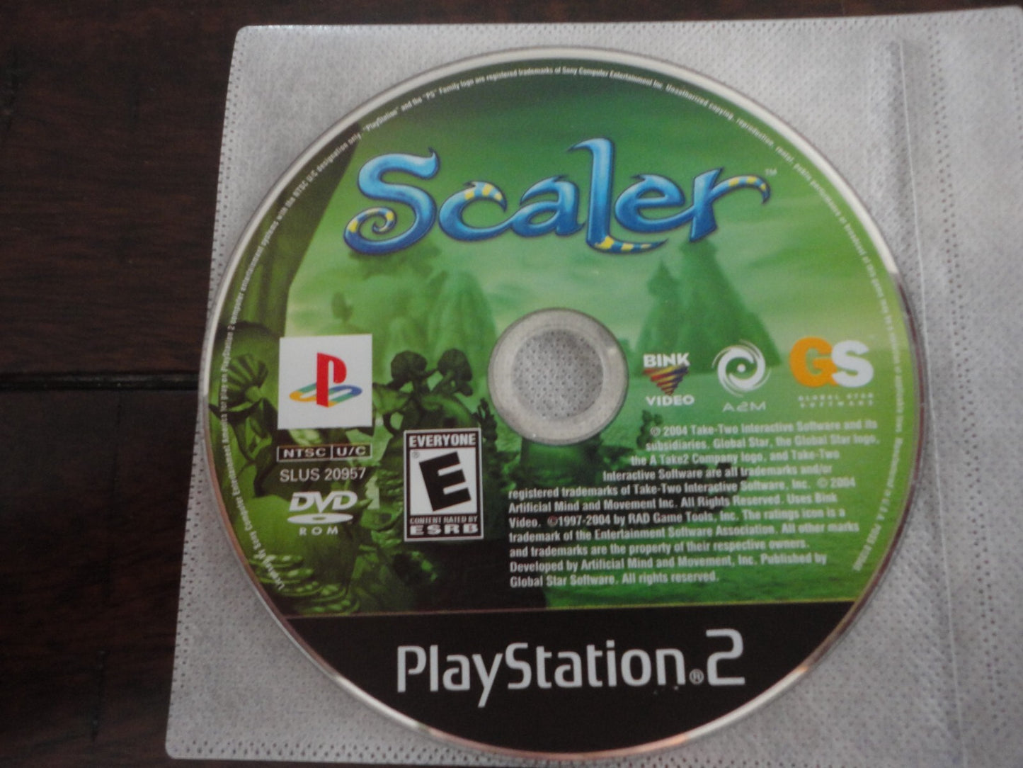Scaler (Sony PlayStation 2, 2004) DISC ONLY