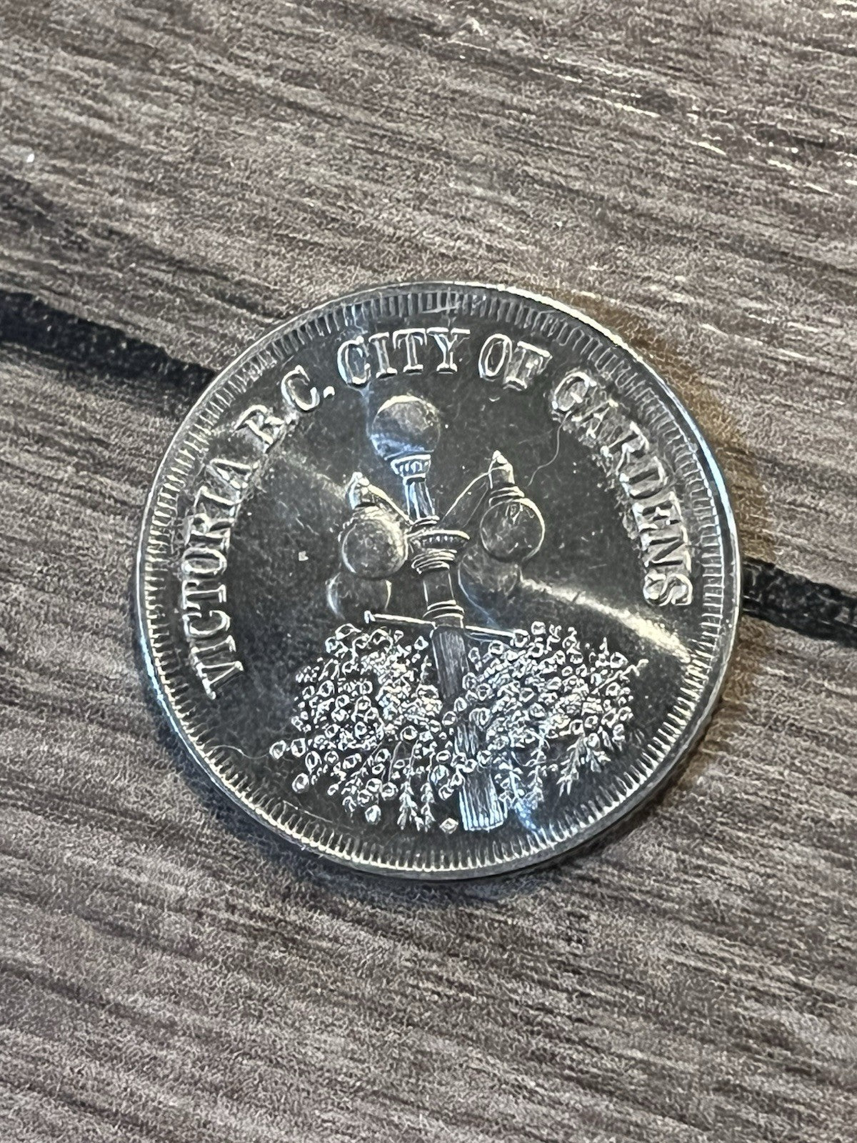 Victoria, B.C 1986 $1 Souvenir Dollar Killer Whale