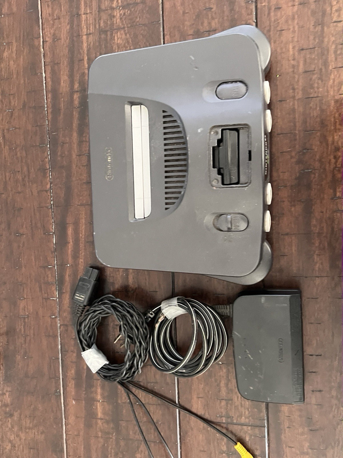 Nintendo 64 Console System With Cords Only