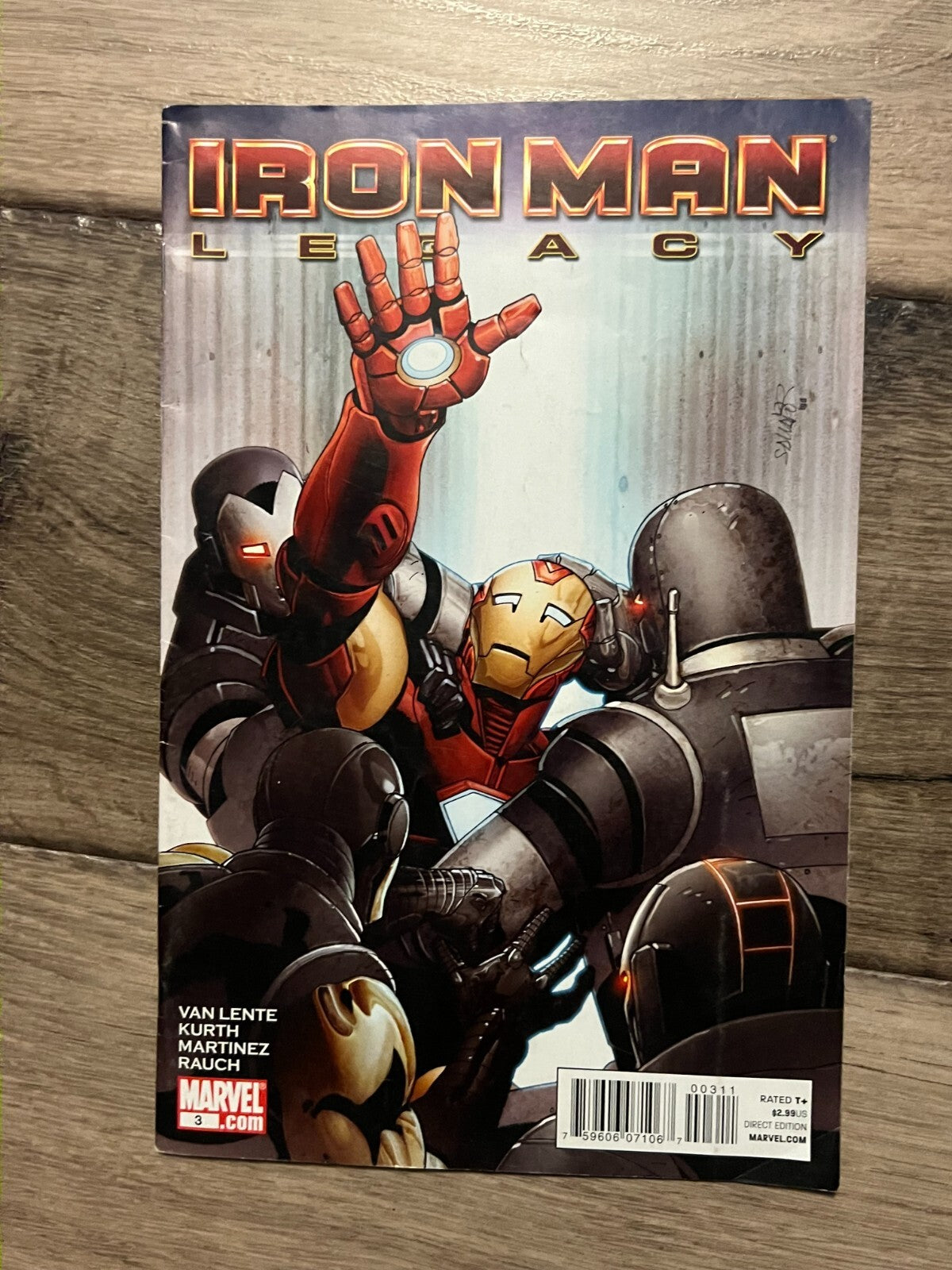 Marvel Comics Iron Man Legacy #3 2010