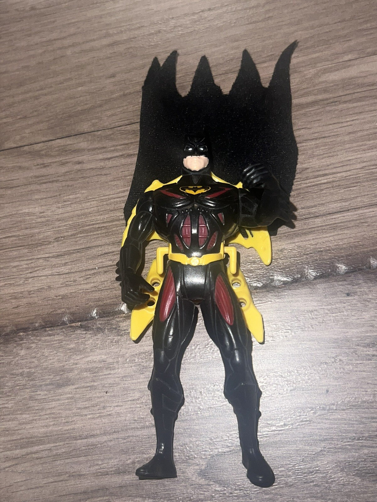 Batman Forever Blast Cape Batman Figure W/Cape 1995 Kenner Vintage
