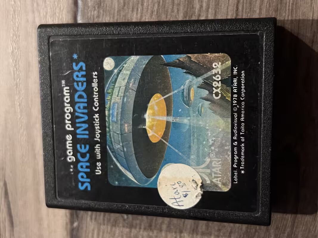 Space Invaders (Atari 2600, 1978) CART ONLY