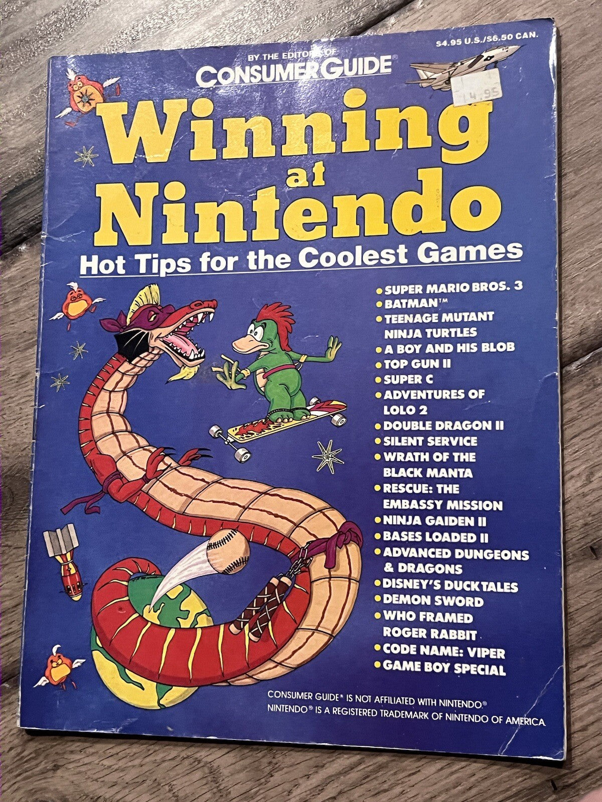 Winning At Nintendo Hot Tips For The Coolest Games Guide 1990