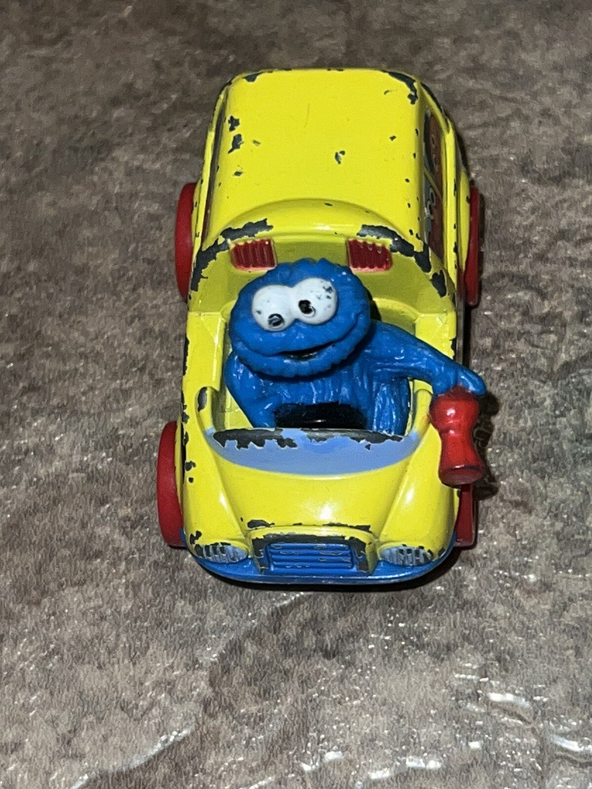 Tyco Preschool Matchbox Jim Henson Productions Cookie Monster School Bus 1996