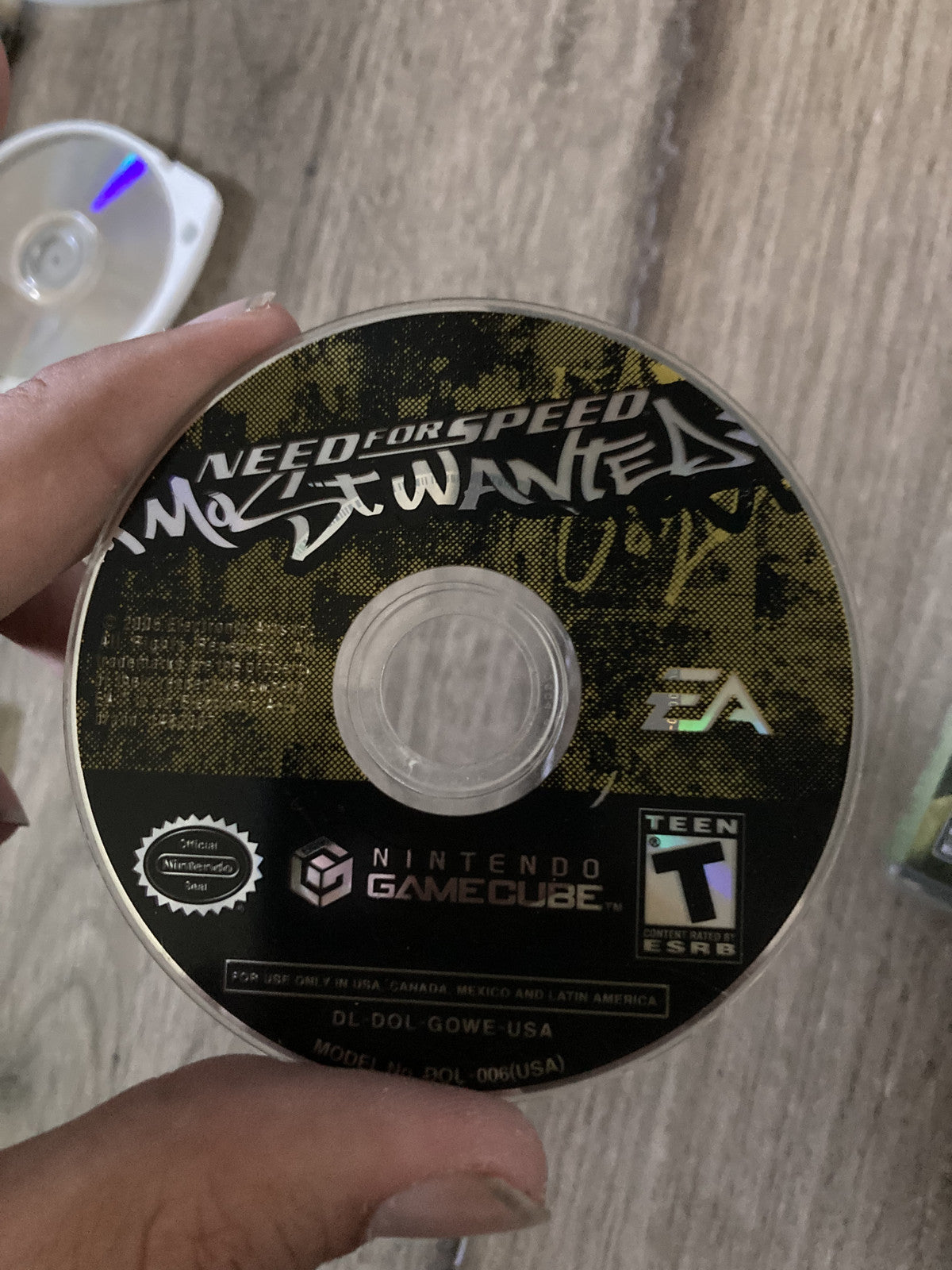 Need for Speed Most Wanted (Gamecube, 2005) DISC ONLY