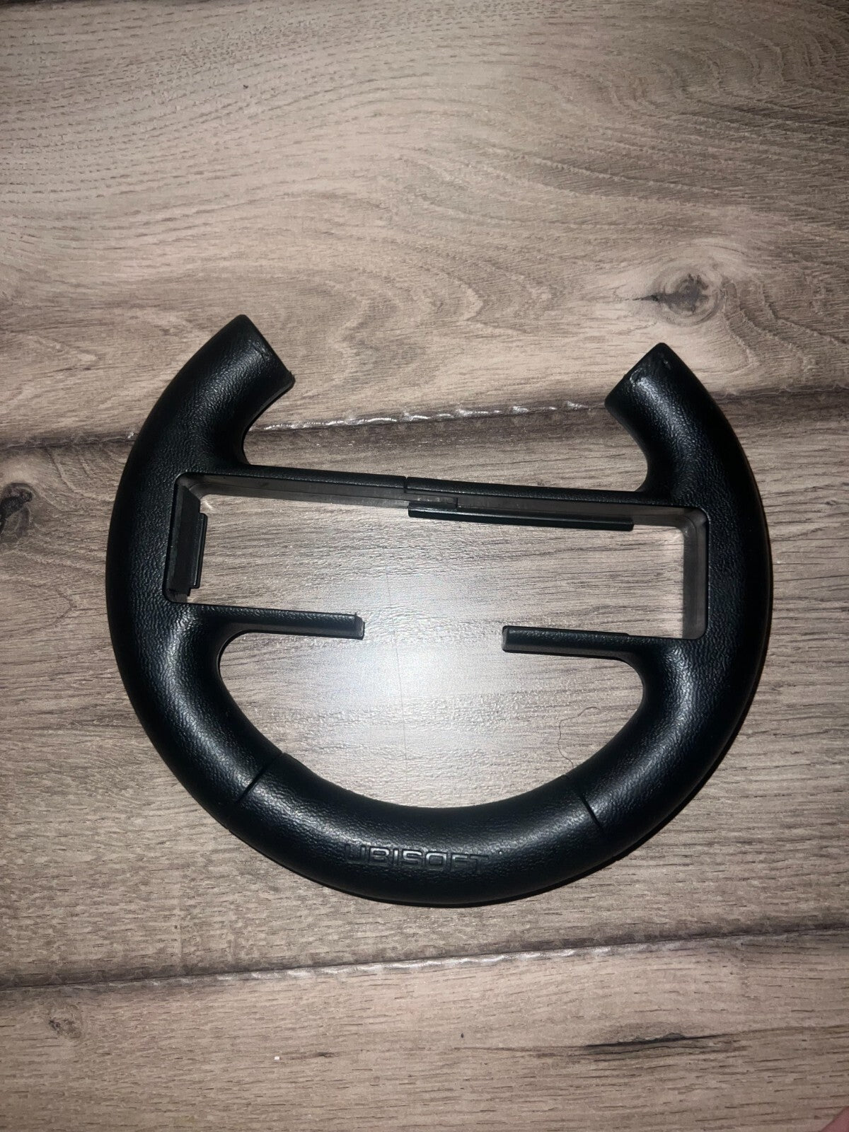 Ubisoft Steering Wheel For Nintendo Wii Black