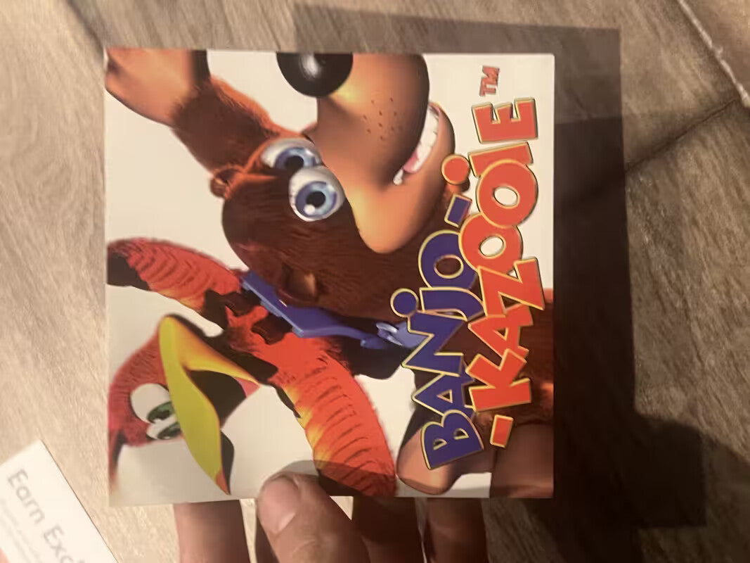 Vintage Banjo-Kazooie CD Soundtrack Video Game N64 Nintendo FRONT ARTWORK ONLY