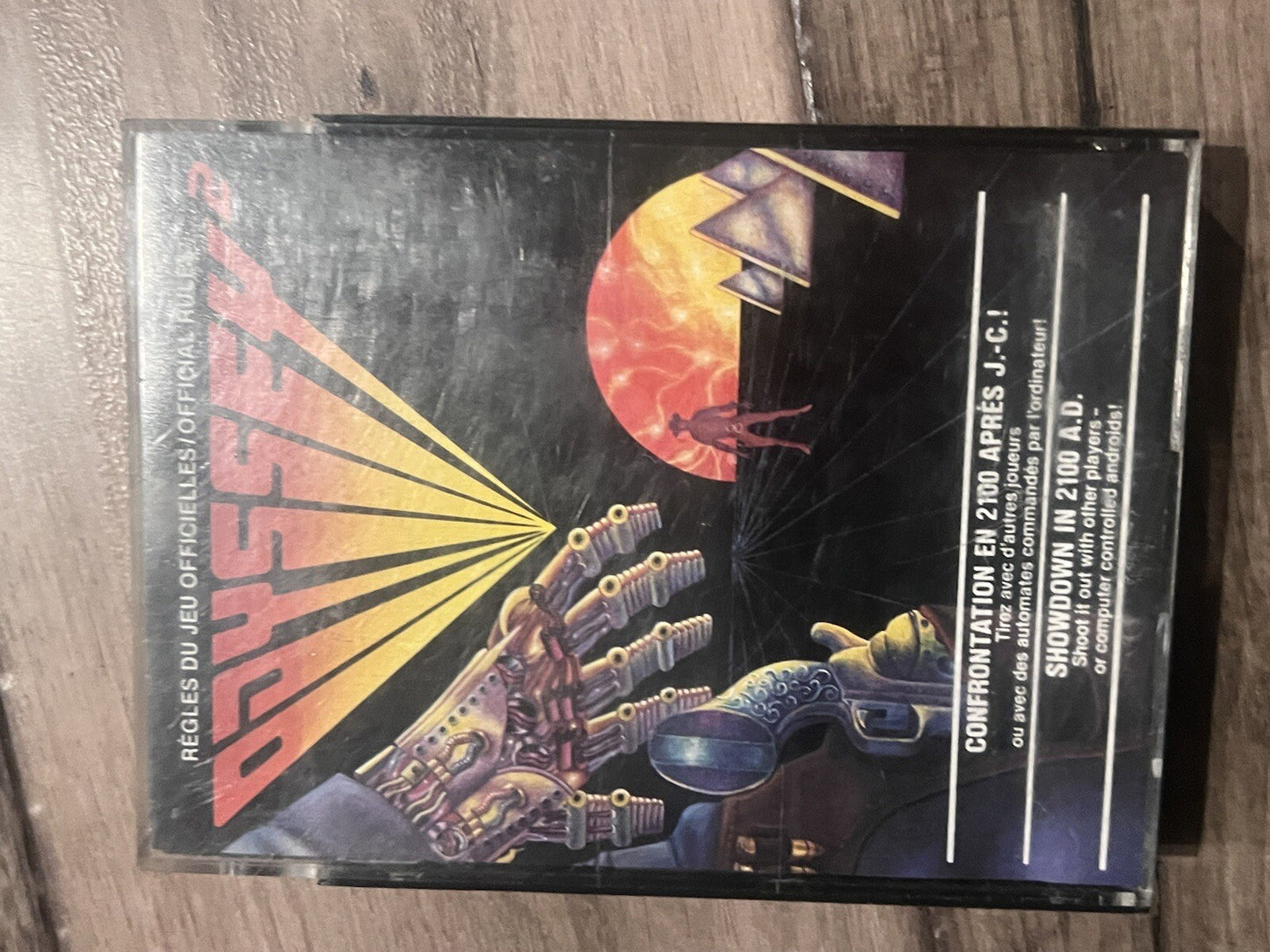 Showdown in 2100 A.D. (Odyssey2/Videopac, 1978) CIB COMPLETE IN BOX